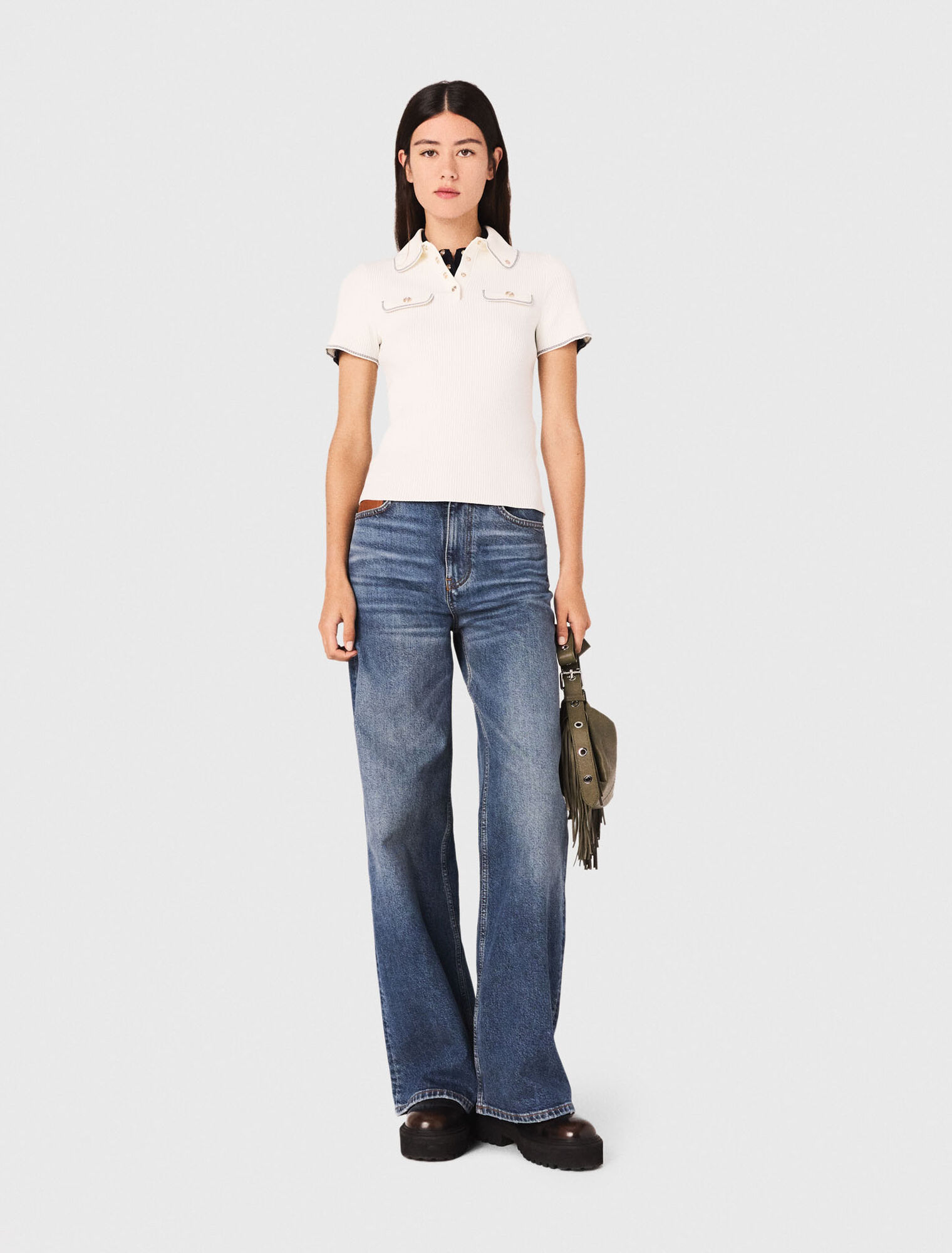 Short-sleeve polo shirt