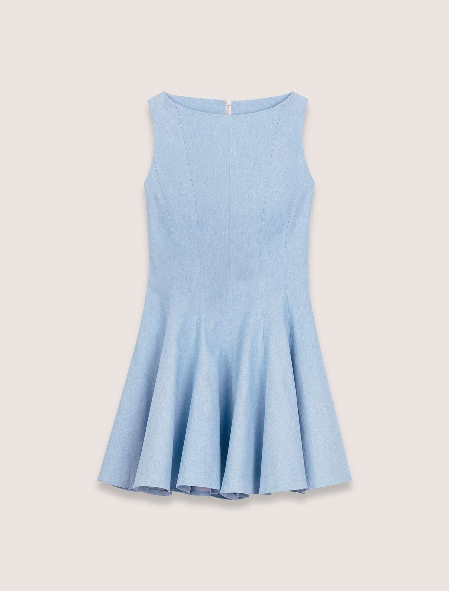 Short flared cotton dress Short flared cotton dress