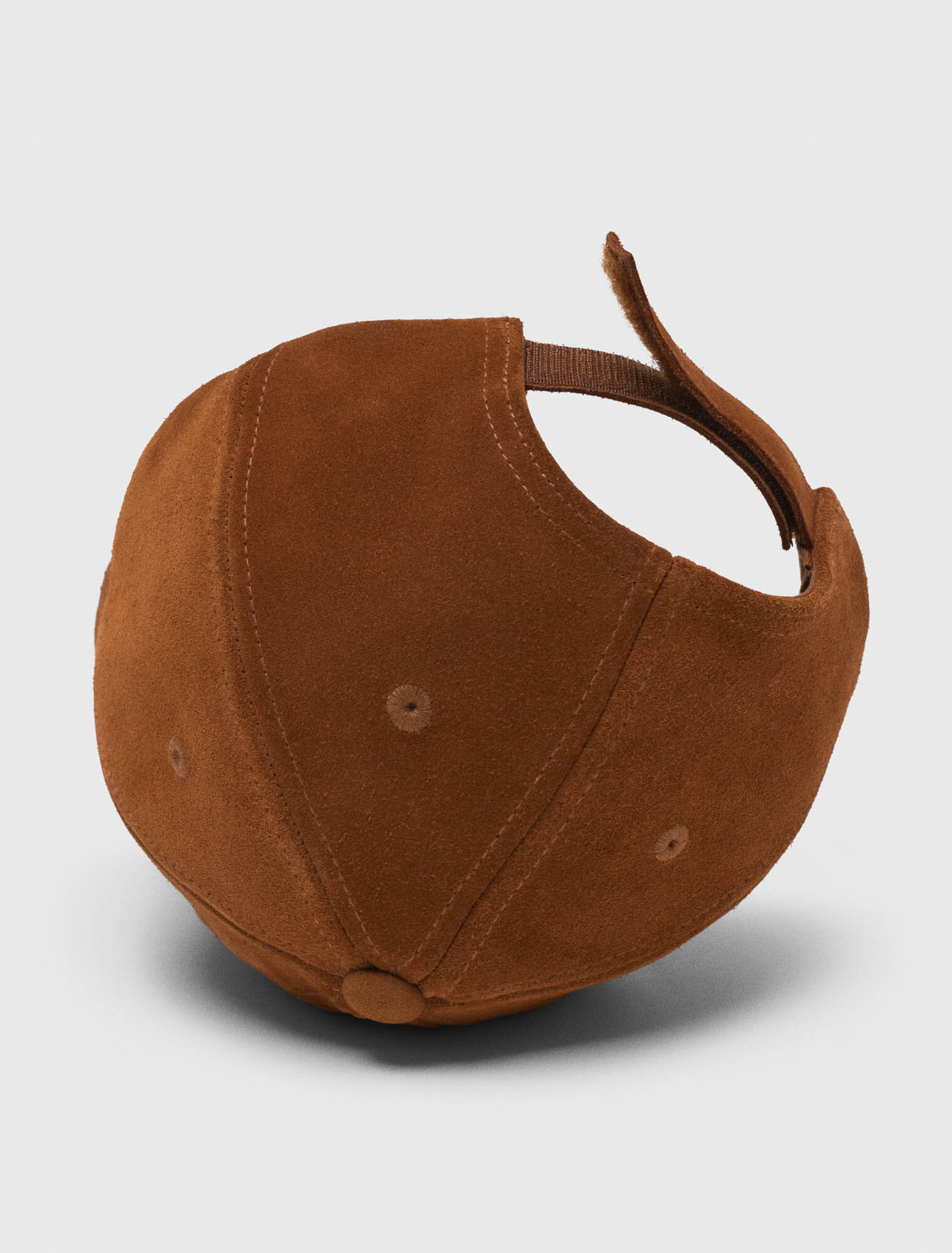 Suede cap