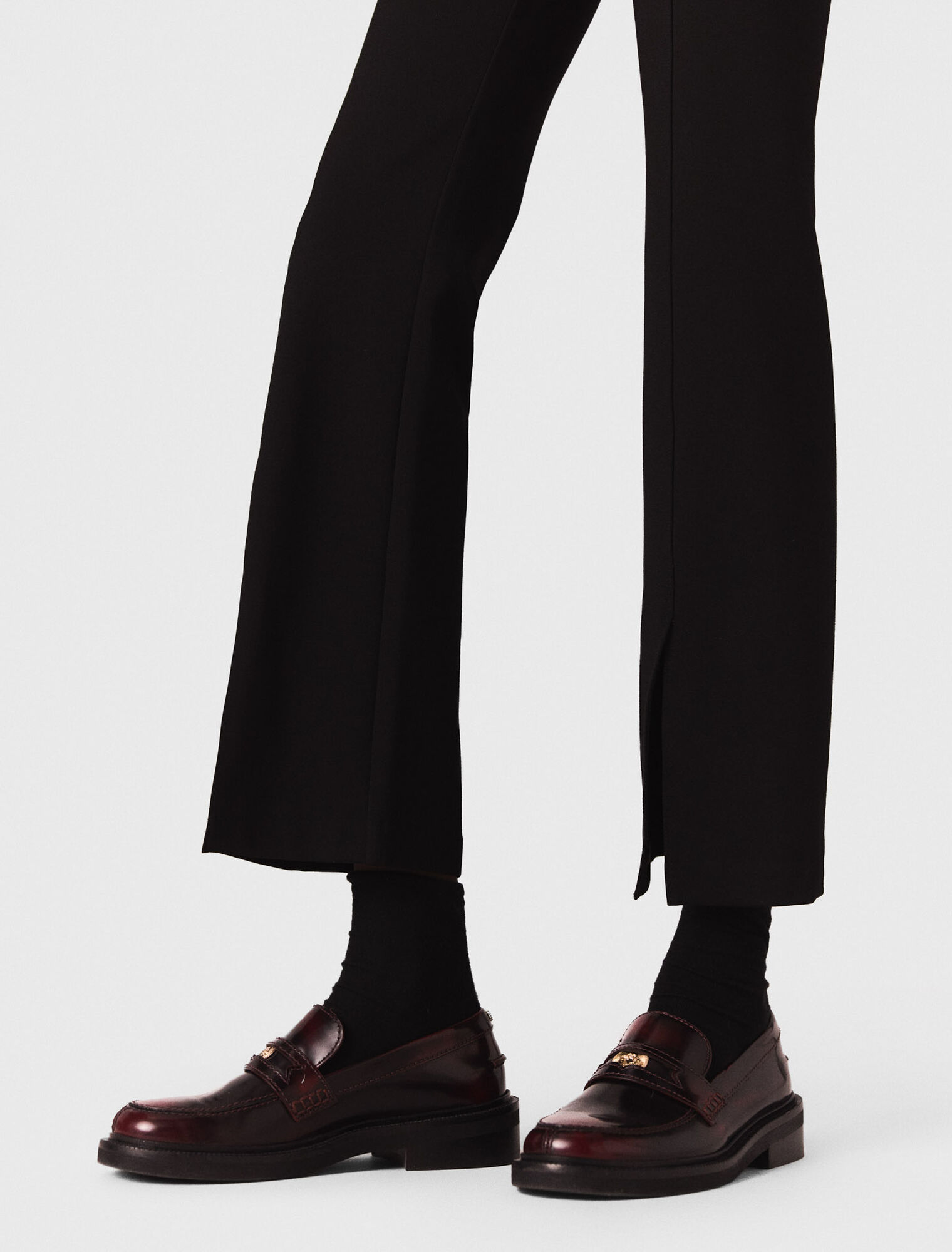 Slit trousers