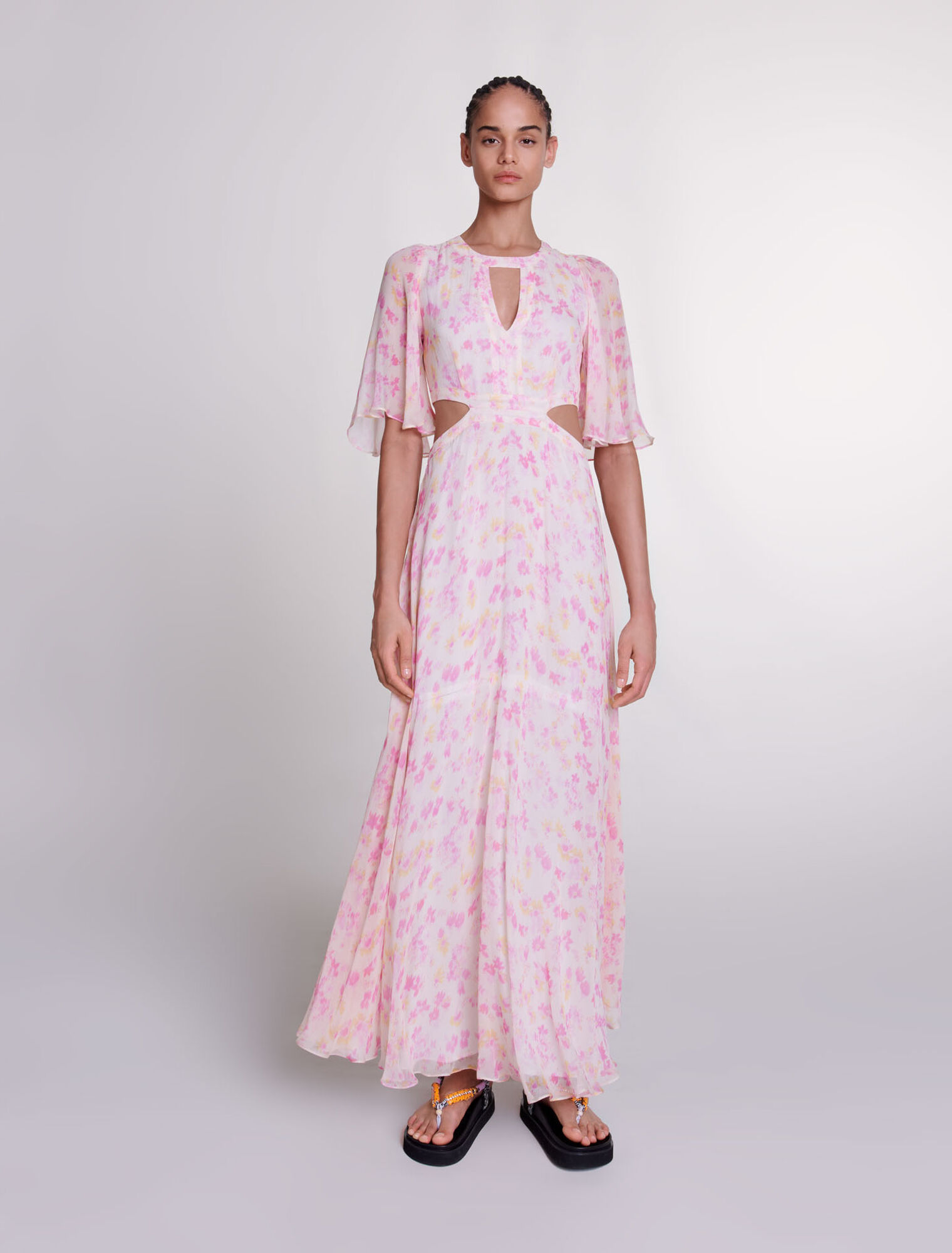 Floral print maxi dress Floral print maxi dress