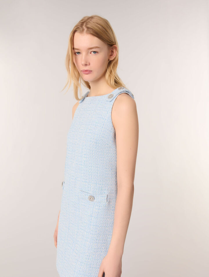 Short tweed dress