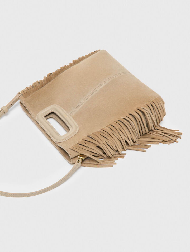 Suede M bag