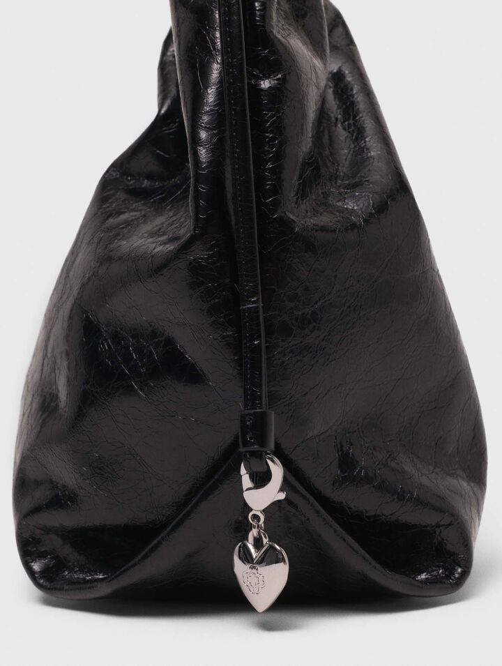 Crackled leather M Tote bag Crackled leather M Tote bag
