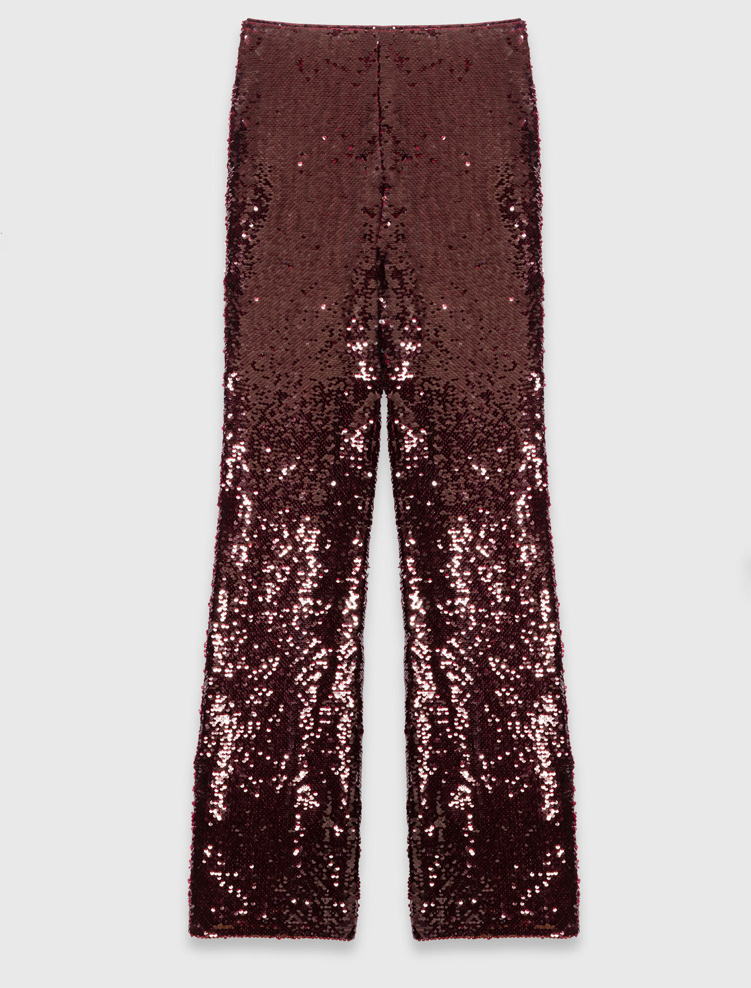 Sequin-embroidered trousers