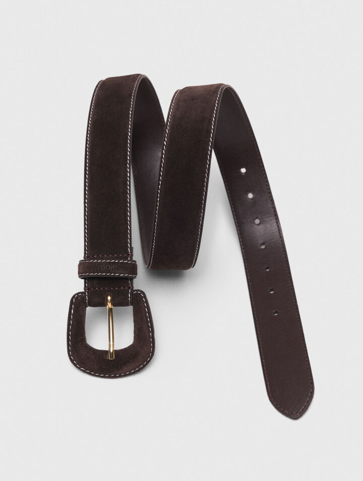 Suede belt Suede belt