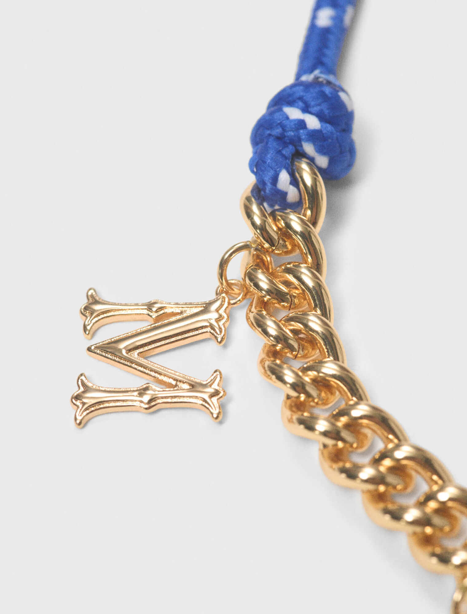 Sailor rope chain necklace