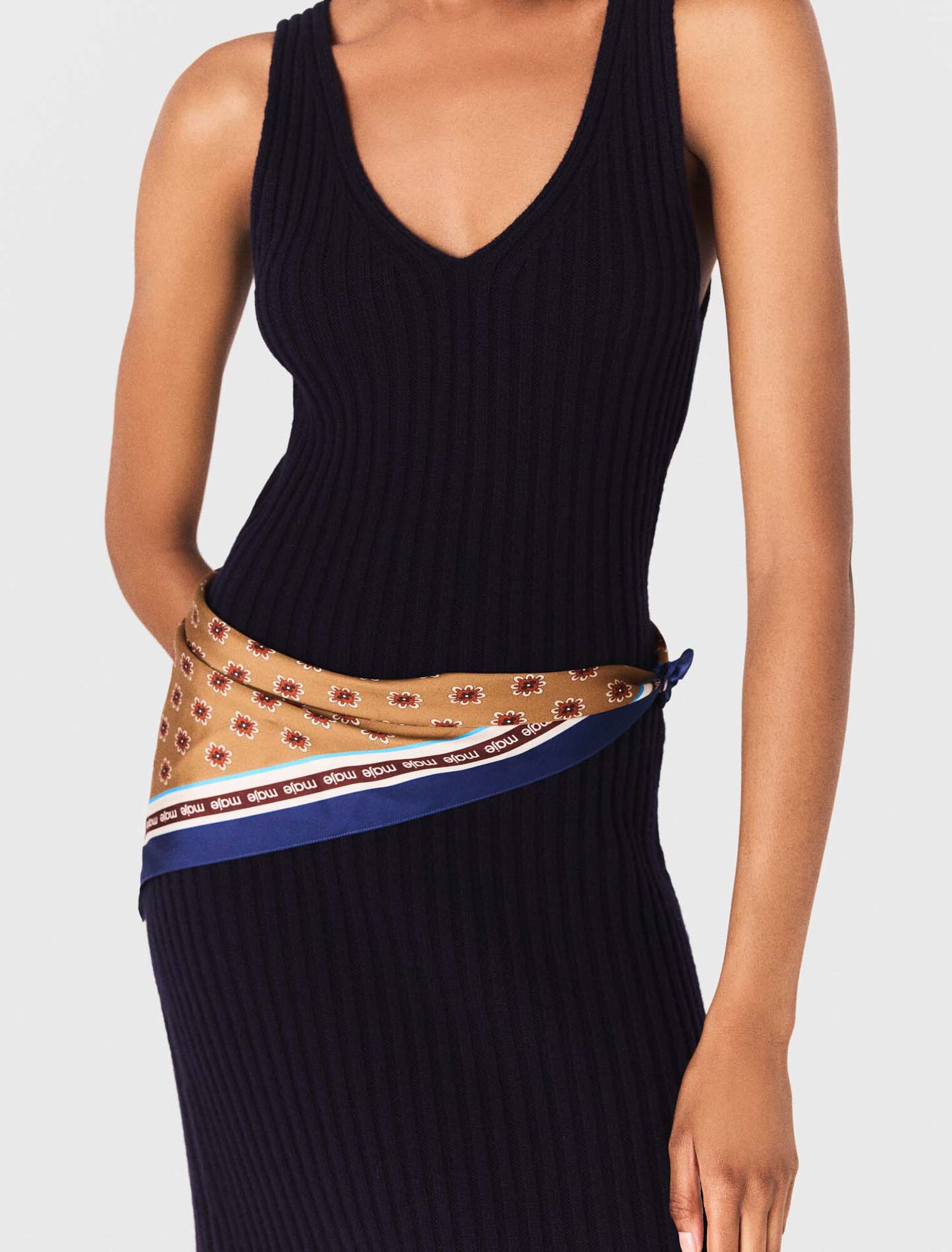 Floral print bandana