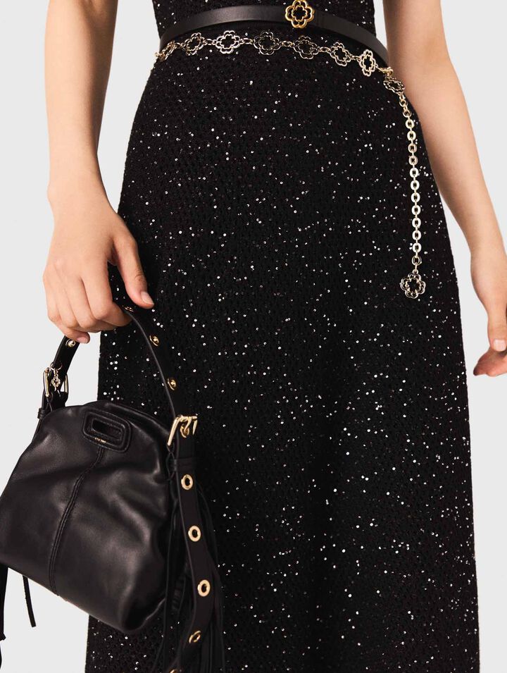 Miss M micro leather bag