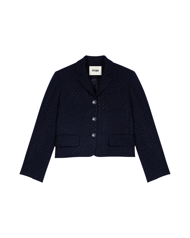 Cropped Tailored Jacket
