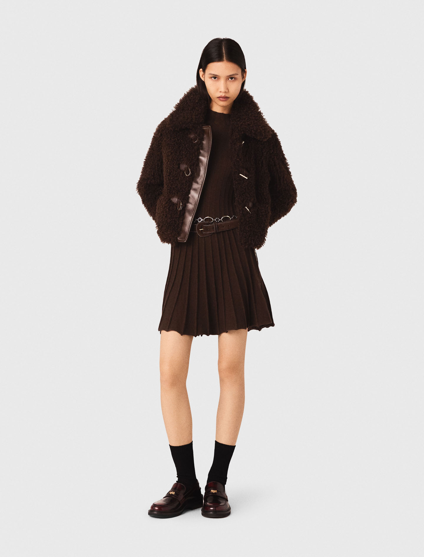 Short curly coat