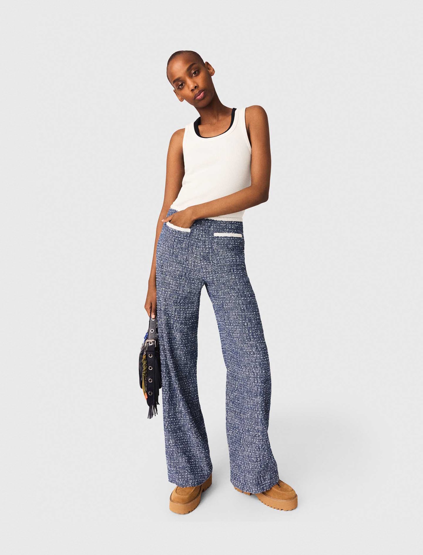 Tweed trousers