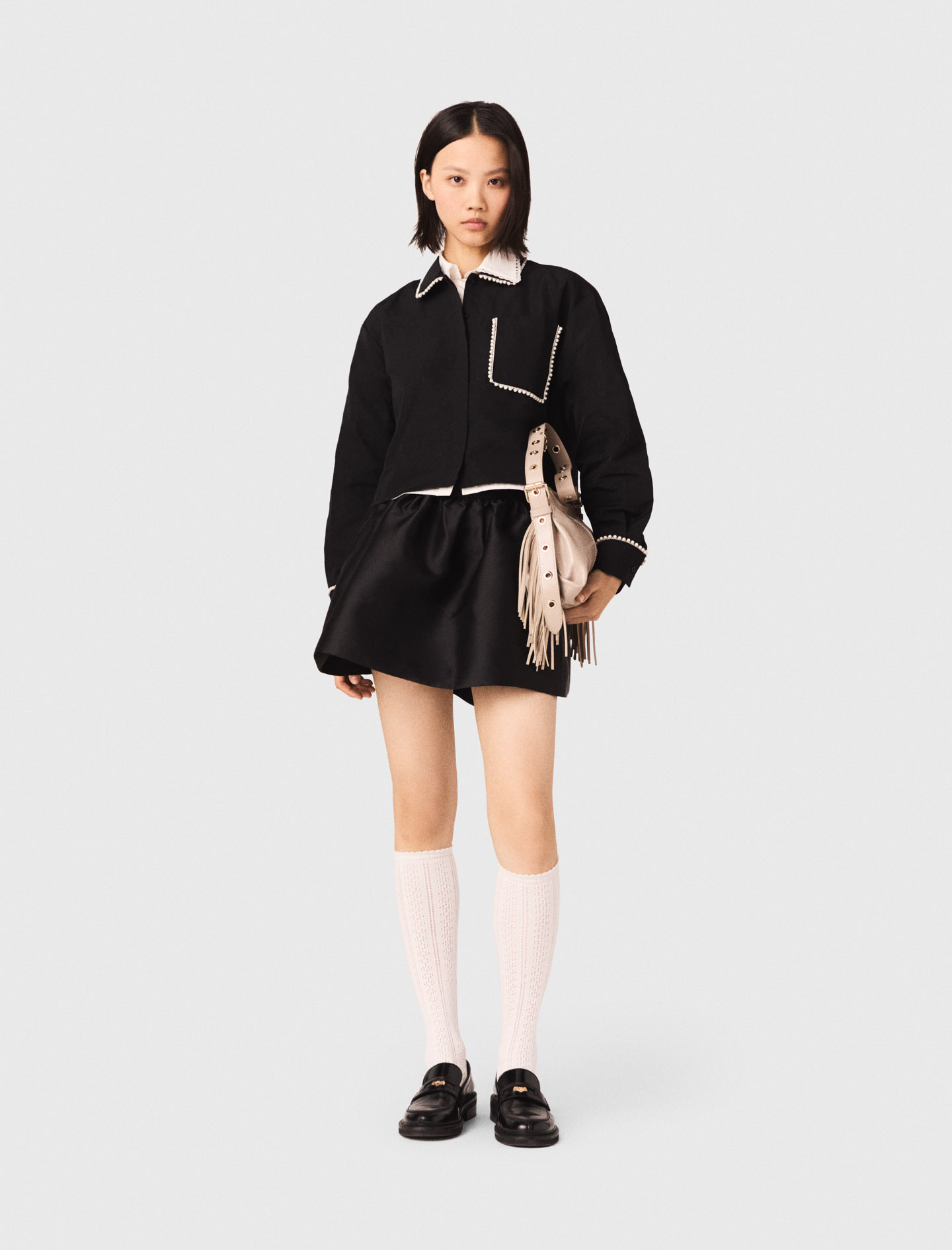 Taffeta shirt