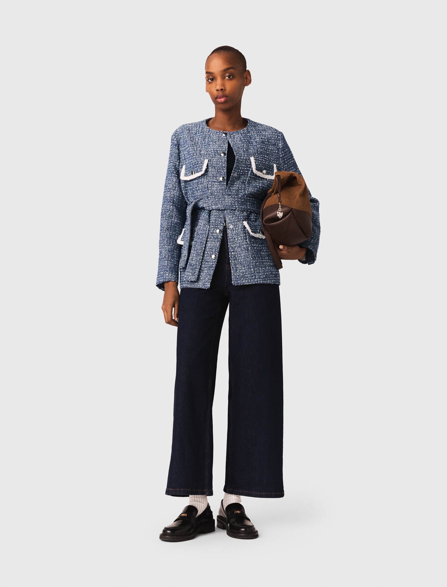 4-pocket tweed jacket