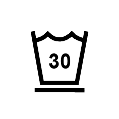 Moderate wash 30&deg;